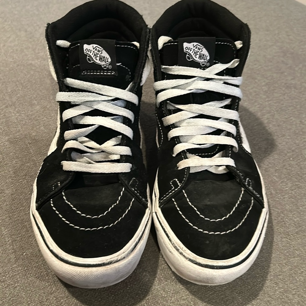 Original Vans off the wall hi tops six 7.5m 9w